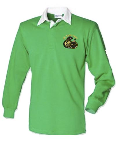 35 Engr Regt Embroidered Plain Rugby Shirt